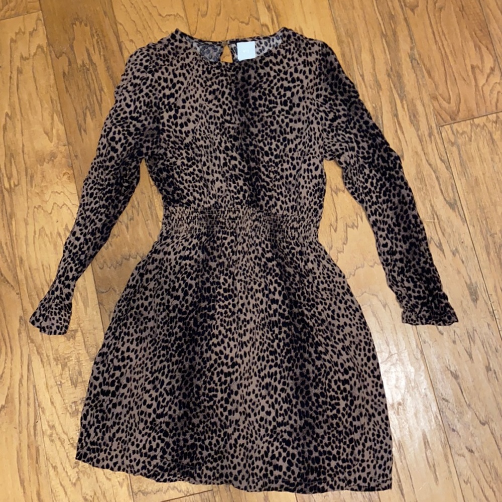Leopard print dress from H&M